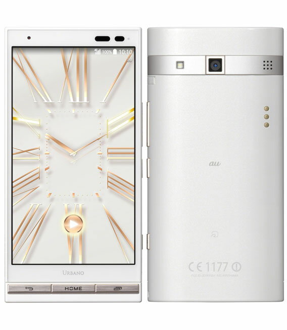 ☆ au URBANO V04 KYV45 プラチナシルバー KYOCERA URBANO V04 KYV45 プラチナシルバー [京セラ][auモデル