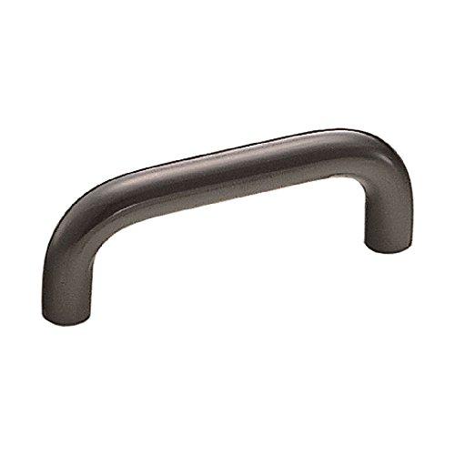 SHIROKUMA シロクマ 10φ丸棒ハンドル 100ミリ 黒 A-14