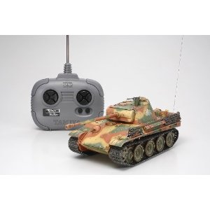 タミヤ1/16 パンサーG型ラジコンフルオペレーションセット Amazon | タミヤ 1/16 ラジオコントロールタンクシリーズ No.21
