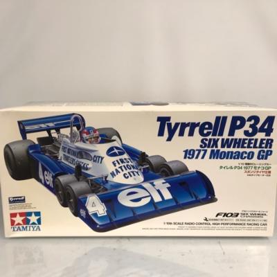 楽天市場】タミヤ 1／10RC タイレルP34 1977 モナコGP
