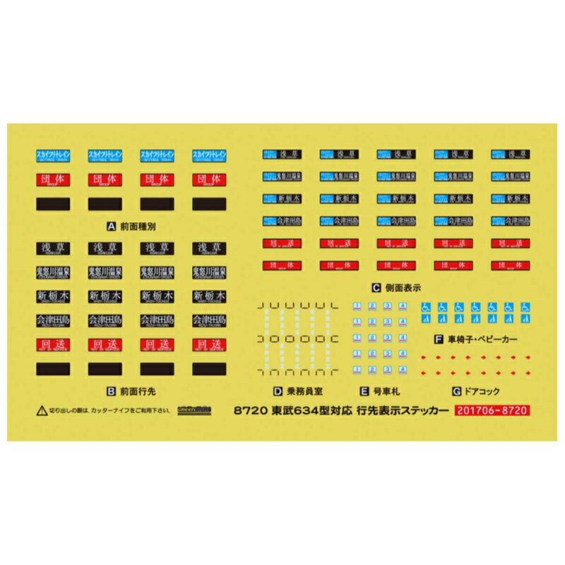 楽天市場】グリーンマックス 6821 名鉄1000系＋5300系対応 行先表示