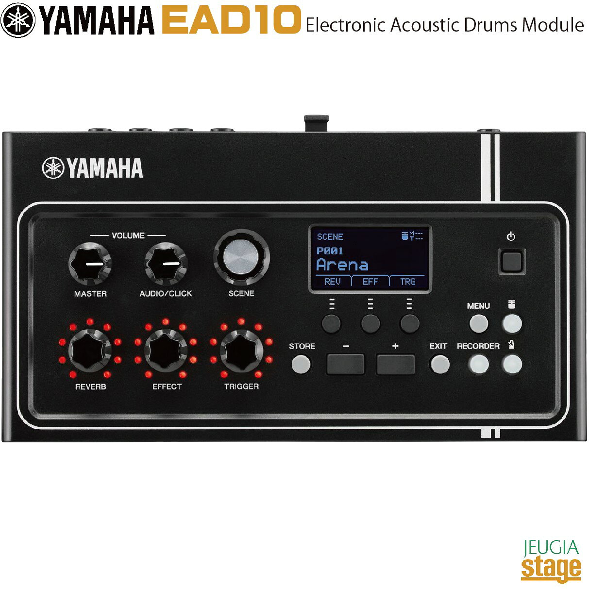 YAMAHA ヤマハ EAD10 エレクトリックアコースティックドラムモジュール ドラム簡単録音 レコーディング