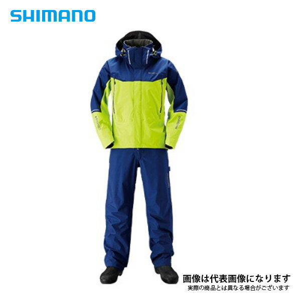 楽天市場】シマノ シマノ RA－025S DSアドバンススーツ ライム 2XL