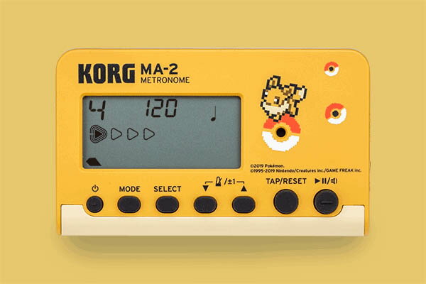 楽天市場】コルグ KORG メトロノーム ポケモン イーブイ MA-2-EV
