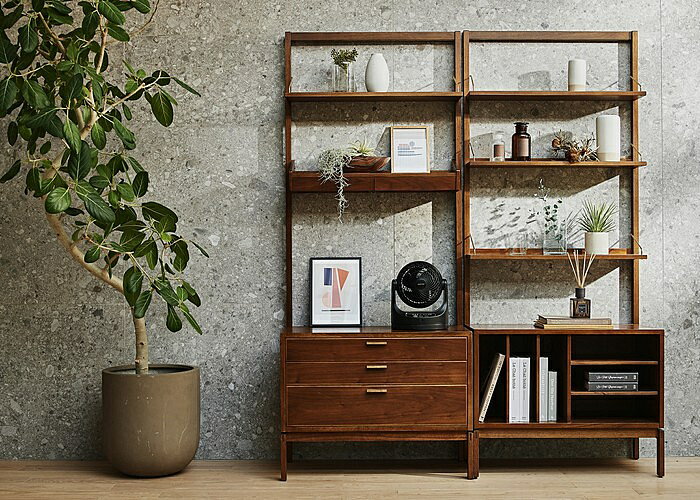 IRIS コンパクトサーキュレーター マカロン型 ブラック PCF-MKC15-B