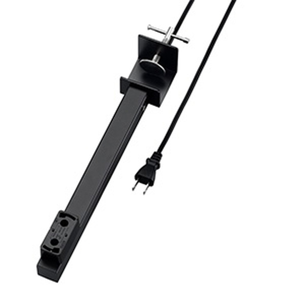 ヤザワ 展示バー 引掛けシーリングタイプ 250mm黒 TV25CBK