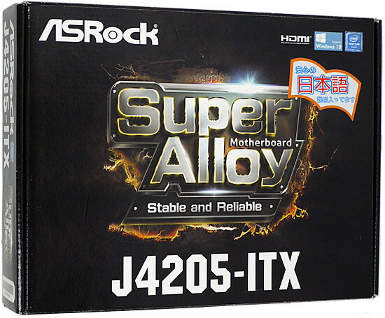 ASRock Apollo lake搭載 Mini-ITX マザーボード J4205-ITX