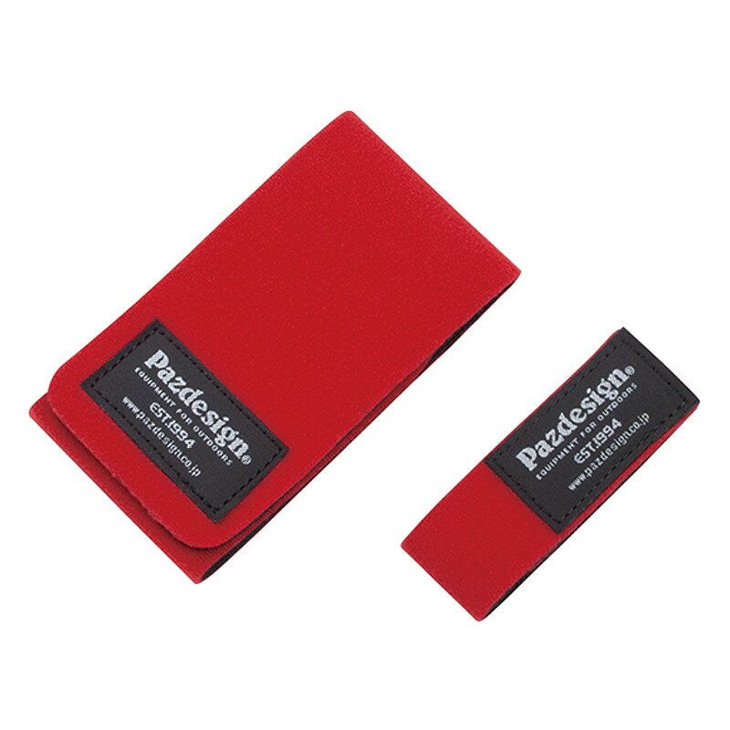 パズデザイン ロッドベルトII L/S レッド PAC-314