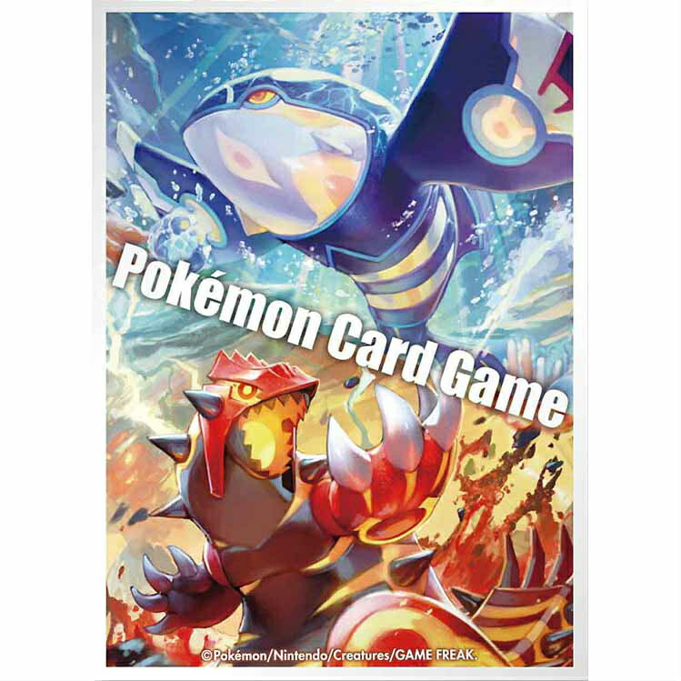 ポケモンセンター限定 デッキシールド ゲンシグラードン　ゲンシカイオーガ 楽天市場】ポケモン ポケモンカードゲーム デッキシールド