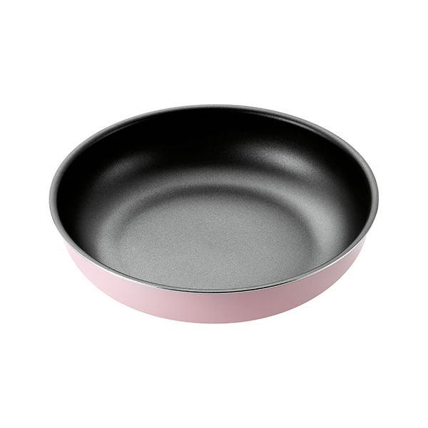 コロセレ フライパン 26cm 内面フッ素樹脂塗膜加工 コンパクト省スペース ガス火・IH調理器・オーブンOK CSF-26 ハンドル別売り