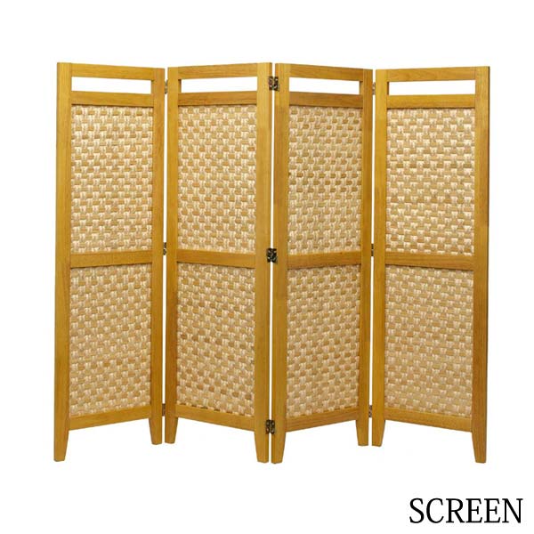 曙工芸製作所 SCREEN SC-1304LO スクリーン 4連 ライトオーク 完成品