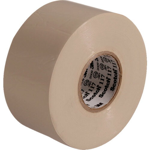 スリーエム 3M ビニールテープ 117 ベージュ 38mmX20m 117 BEI 38X20