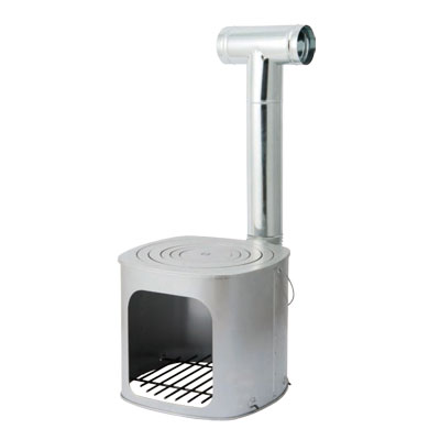 楽天市場】シオザキ 平成鋳物かまど(煙突付)AK-5型 | 価格比較