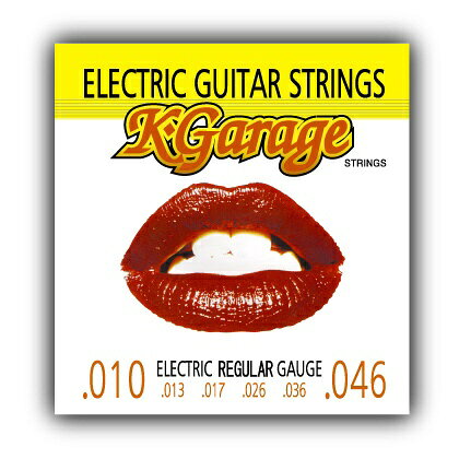 K-Garage エレクトリックギター弦 レギュラーゲージ Electric Guitar 弦 .010-.046