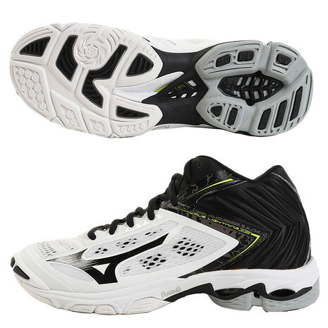 Mizuno メンズ Wave Lightning Z5 Mid バレーボールシューズ 楽天市場