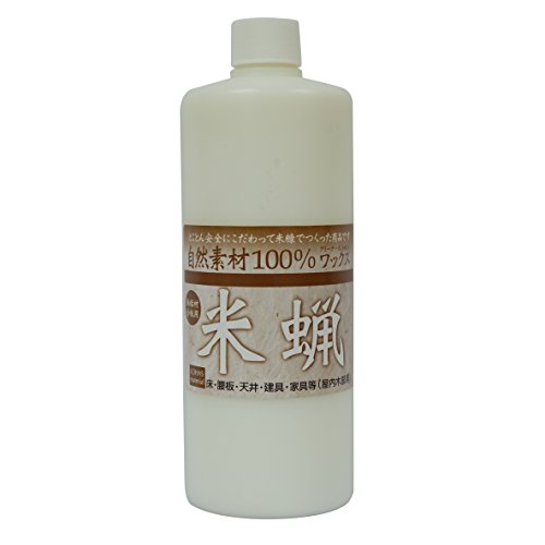 lohas material 自然素材100% 木部用クリーナーワックス 米蝋