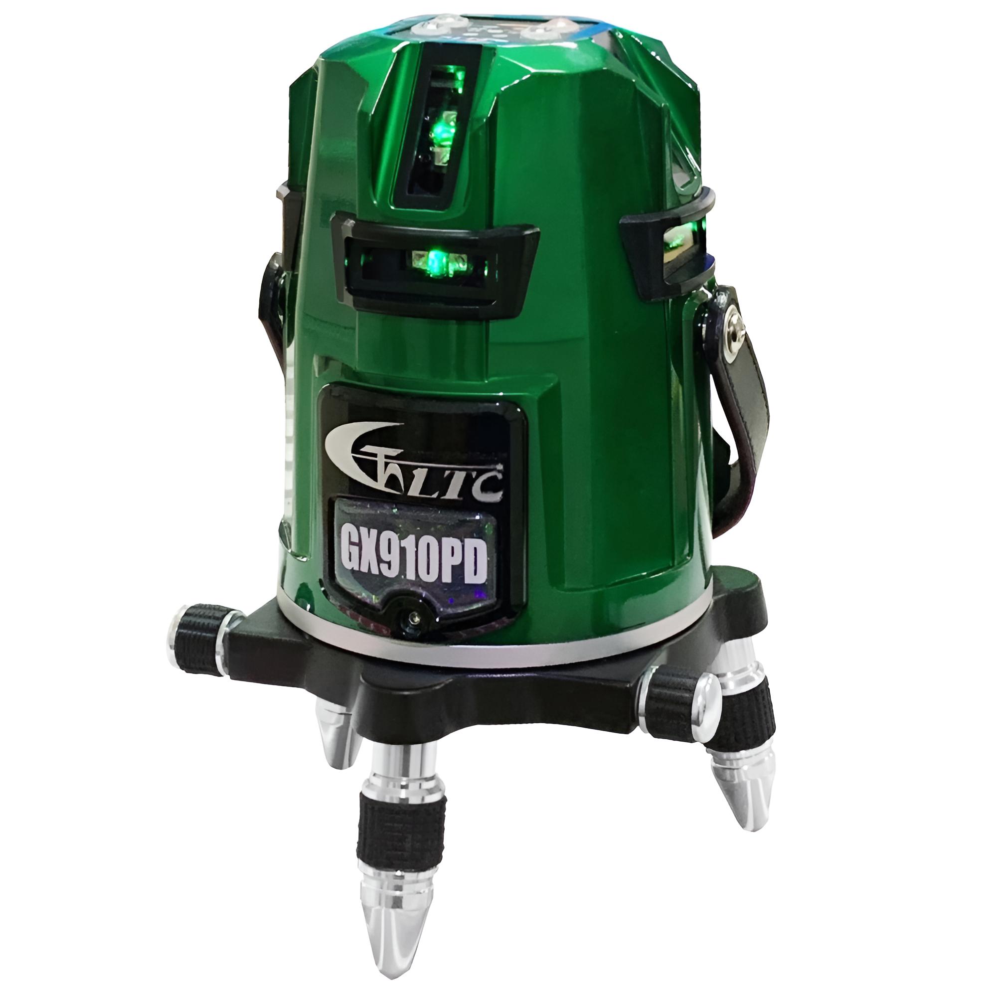 送料無料，低価 【美品】テクノ販売 M9XBB レーザー墨出し器 グリーンレーザー管理