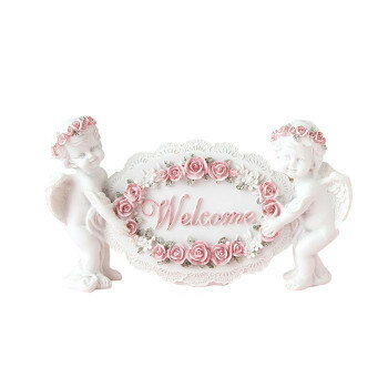 花冠の天使のウェルカムサイン玄関 出迎え ウェルカム