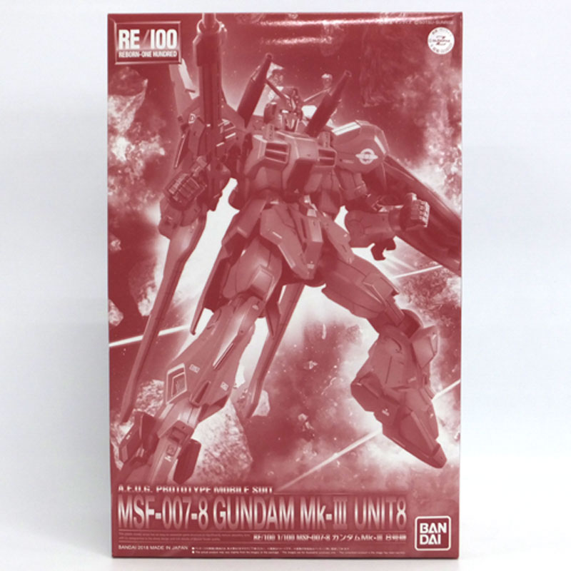 楽天市場】バンダイ RE/100 1/100 ガンダムMk-III 8号機 アナハイム