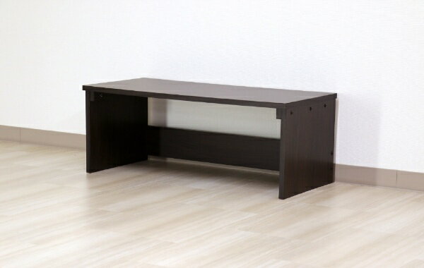 友澤木工｜TOMOZAWA テレワークデスクLOW 約W90×D42×H35cm/ダークブラウン