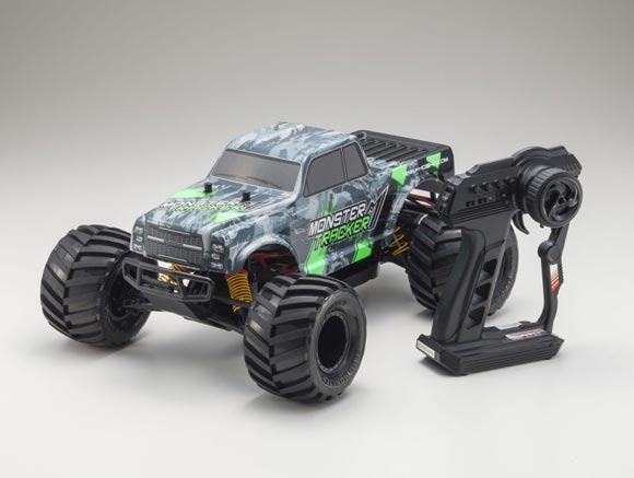 楽天市場】京商 1/10 電動 4WD モンスタートラック KB10W マッドワゴン
