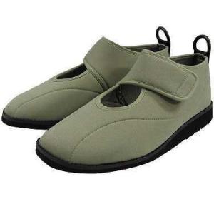 4562106075666 すたこらさんソフト07 1足 22～22.5 モスグリーン