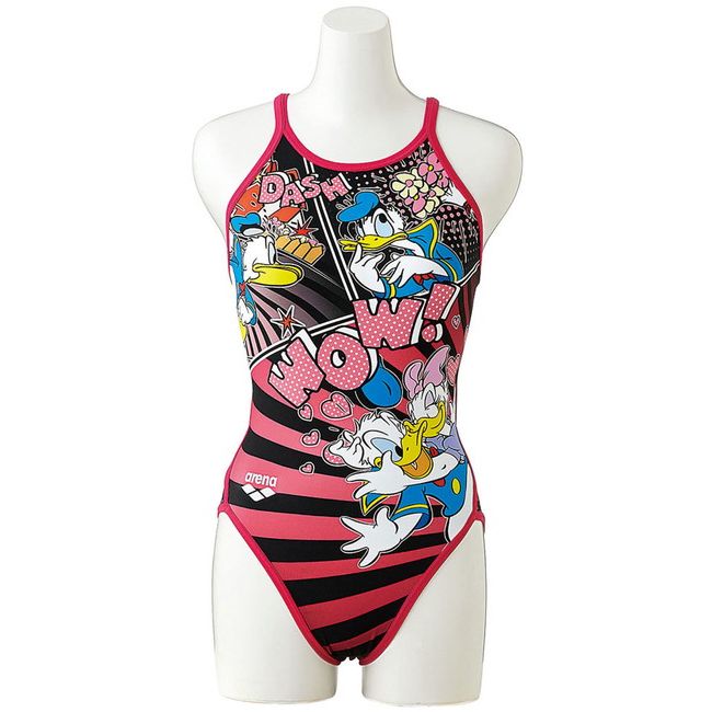 arena DIS-7351W 競泳水着 NUX Disney ディズニー 楽天市場】デサント ARENA アリーナ DIS-7351W disney