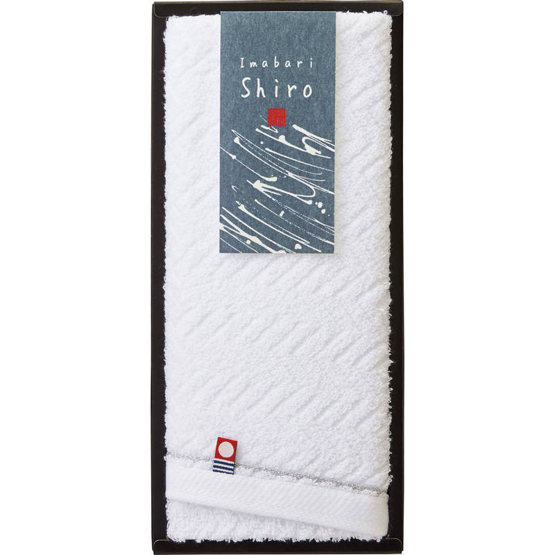 本多タオル 今治しろ フェイスタオル W-28100