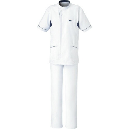 4571205582333 メンズケーシ－ ホワイト×ネイビー Sサイズ 1015EW