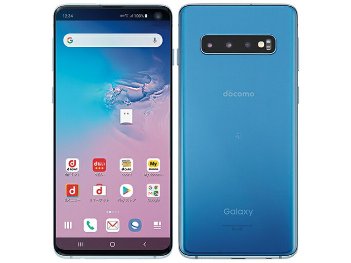 スマートフォン本体 SAMSUNG Galaxy S10+ SC-04L docomo Samsung Galaxy S10+ SC-04L Docomo Only 128GB Prism Black B