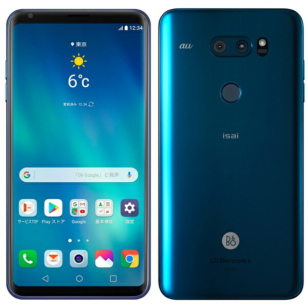 楽天市場】ソフトバンク LG V60 ThinQ 5G A001LG クラッシーブルー