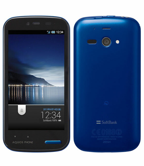 SHARP - 超美品 SoftBank シンプルスマホ6 A201SH インディゴブルー M888 ムスビー｜【SIMフリー】シンプルスマホ6 A201SH インディゴ