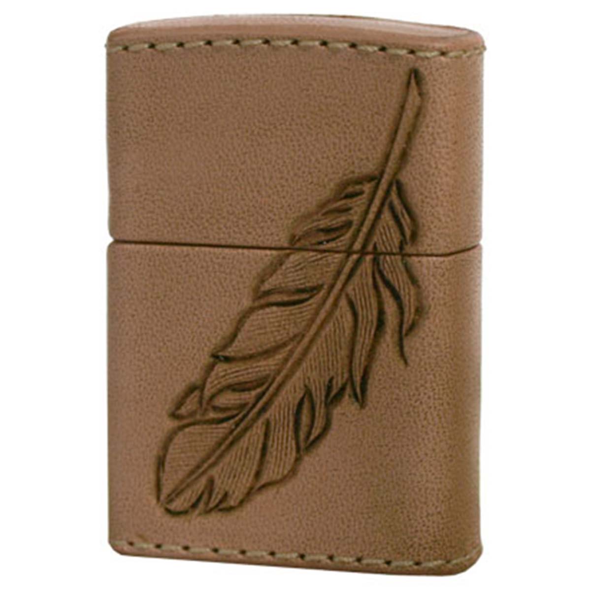 革巻きZippo ジッポー レザーワークス カオス LWC Z フェザー zippo ジッポライター オプション