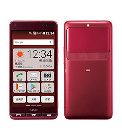 楽天市場】KDDI KYOCERA BASIO4 KYV47 ワインレッド | 価格比較