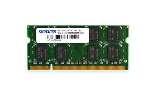 アドテック ADM5300N-512 Mac用 DDR2-667/ PC2-5300 SO-DIMM 512MB