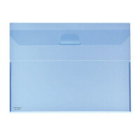 KOKUYO｜コクヨ クリヤーホルダー キャリー A4 770B 青