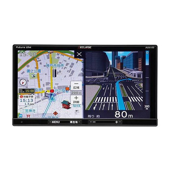 楽天市場】デンソーテン デンソーテン AVN-R9 カーナビ 7型 /フルセグ