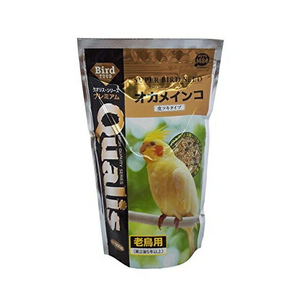 ペッズイシバシ クオリス スーパーバードシード オカメインコ 皮ツキタイプ 老鳥用