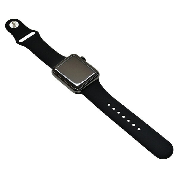 ラスタバナナ｜RastaBanana Apple Watch用 シリコンベルト スタンダード BK 38/40mm RBLAW4001BK
