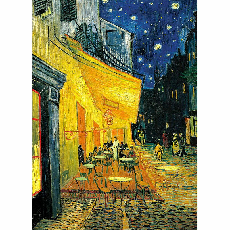 楽天市場】エポック社 1053P 世界の絵画 夜のカフェテラス