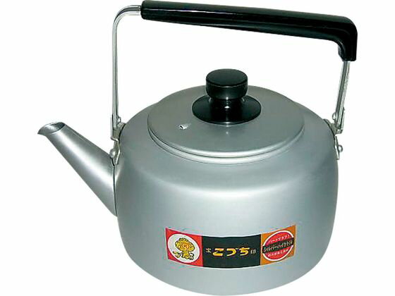 前川金属工業所｜MAEKAWAKINZOKUKOGYOSHO アルマイト シルバーハイケットル大型 キャップ付き 8L EKT6901