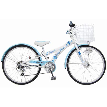 【都内❥直取希望】子ども自転車 18～20インチ クリーム色 バスケット付き イノベーションファクトリー 籐風バスケット Sサイズ 取付金具