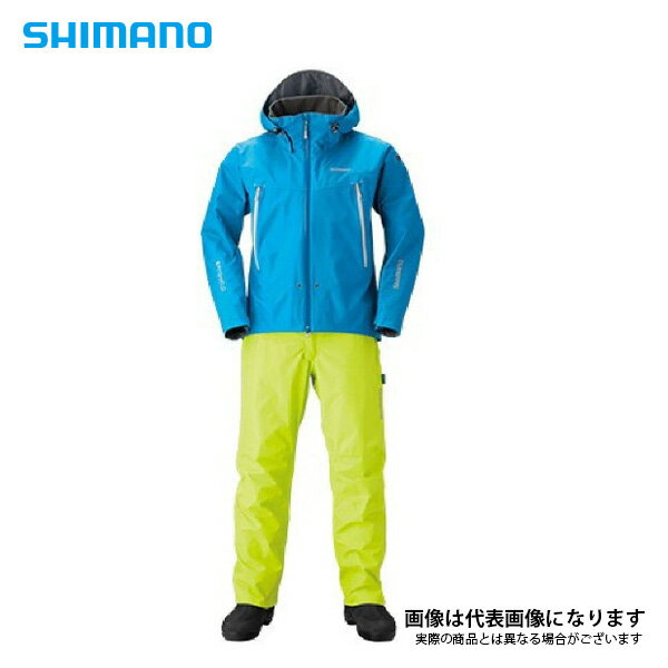 楽天市場】シマノ シマノ レインウェア マリンスーツ RA-301V ブルー M