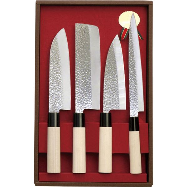 楽天市場】佐竹産業 nobland 〈暁里〉三徳・菜切和包丁セット 085A3008