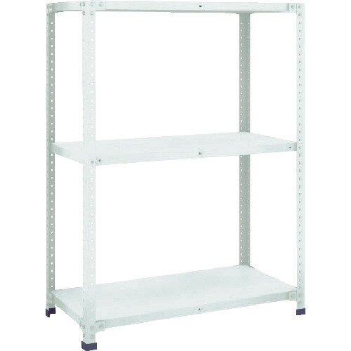トラスコ中山 TRUSCO 軽量150型中棚ボルトレス棚 W900XD300XH1200 3段 TLA43K-13