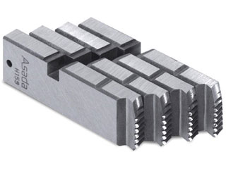 アサダ ボルトねじチェーザ ねじ切機用 ウィット右用 鋼棒用 サイズW1 3/8”〜1 1/2” 背幅27mm 山数6 89144