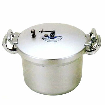 【中古】ホクア HOKUA 北陸アルミニウム 業務用圧力鍋 オモリ式18ℓ 中古】ホクア HOKUA 北陸アルミニウム 業務用圧力鍋 オモリ式18ℓ