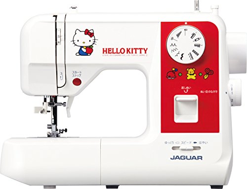 Jaguar - ジャガーハローキティコンパクトミシンレア ジャガーコンピュータミシン「ハローキティ40周年記念モデル