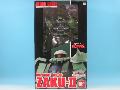 楽天市場】バンダイ ジャンボグレード MS-06F量産型ザク2プラモデル