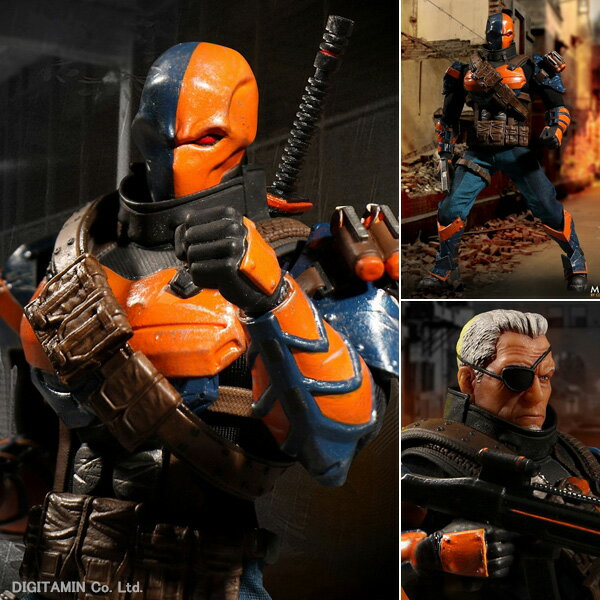 MEZCO メズコ　ワン12コレクティブ　デスストローク　PX限定 DC Comics One:12 Collective Deathstroke (Stealth) PX